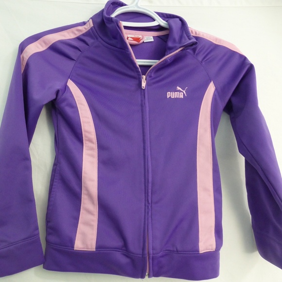 PUMA girls 6x yoga, exercise, leisure jacket
